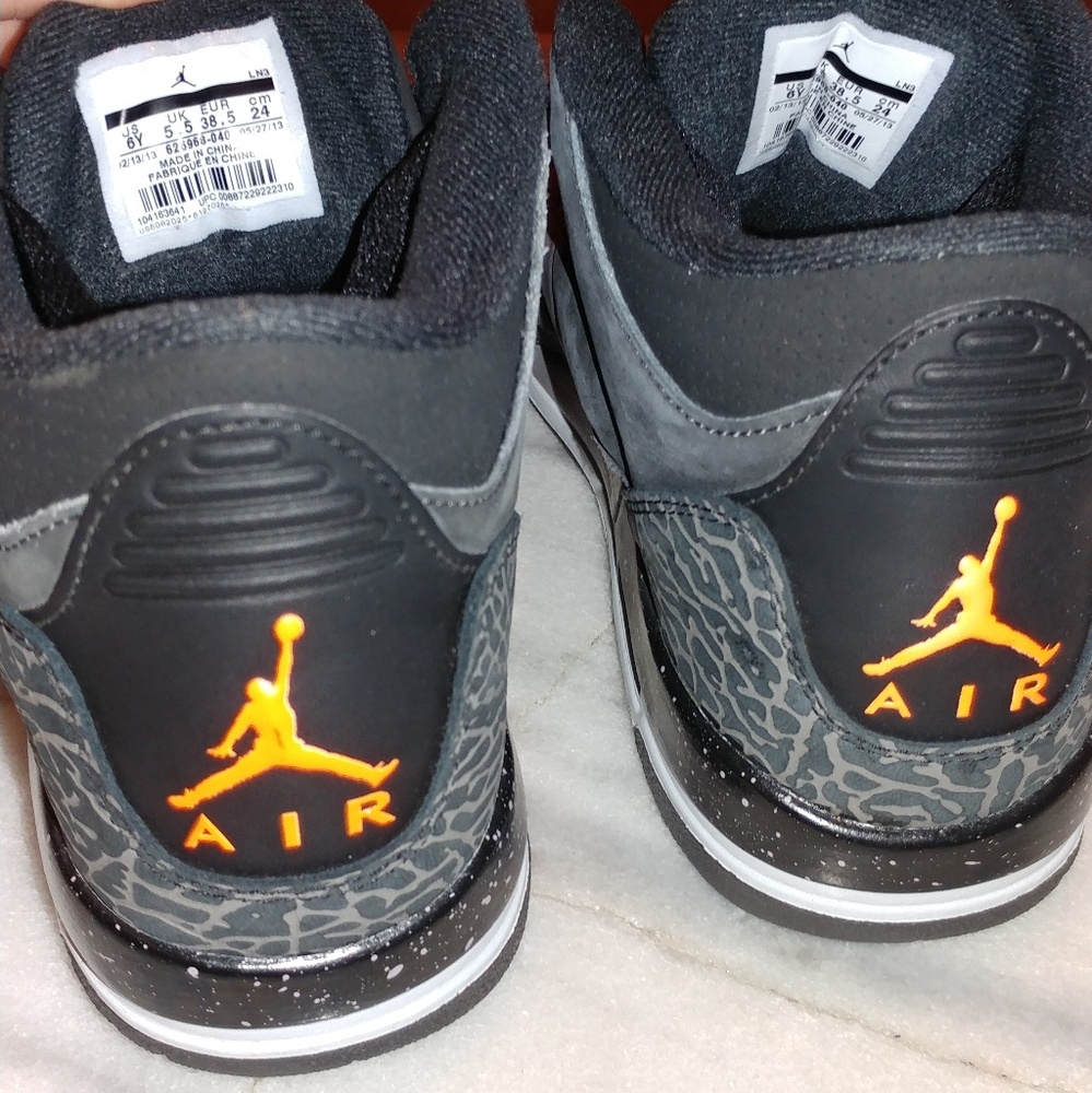 AIR JORDAN 3 Retro 6Y Womens 7.5